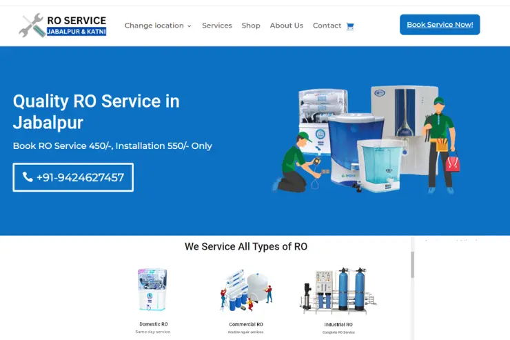 Home Service Website