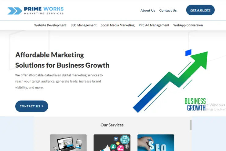 Digital Agency Website